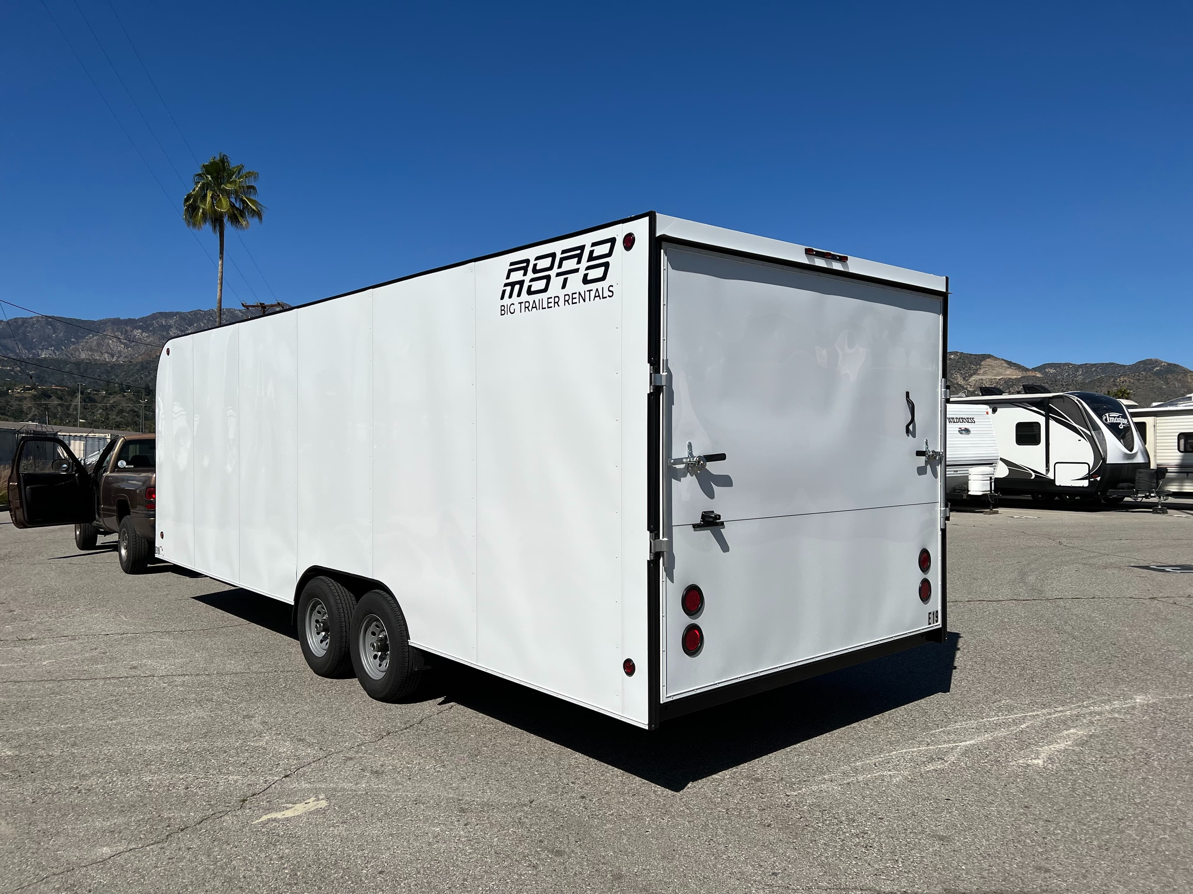 24ft Enclosed Cargo Trailer for rent - photo 1 of 3